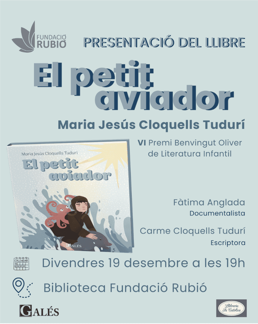 Presentació del llibre "El petit aviador"